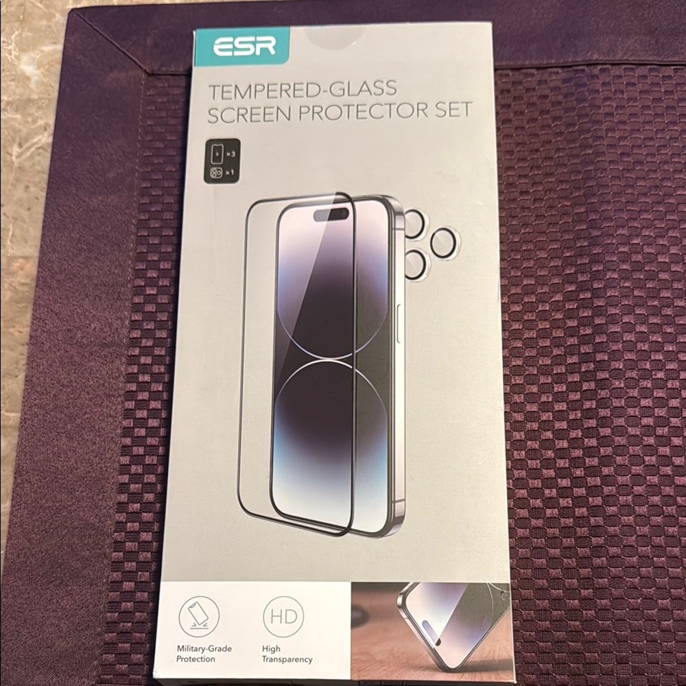 NWT-Screen Protector for iPhone 15 Pro Max.  Never used.